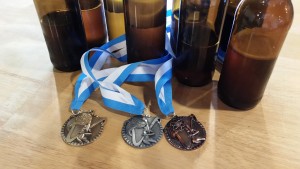 S. eubayanus brewing experiment medals